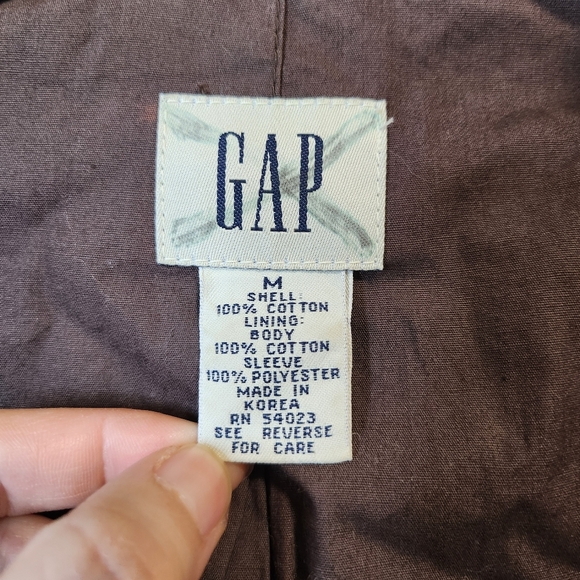 Vintage Gap Corduroy Jacket in Brown - Picture 3 of 6